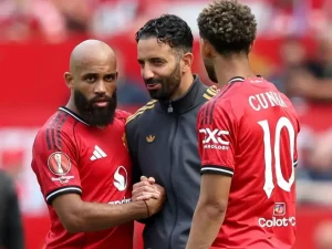 Bộ đôi Mbeumo và Cunha đã giúp ích rất nhiều cho lối chơi mà HLV Ruben Amorim đang xây dựng cho MU